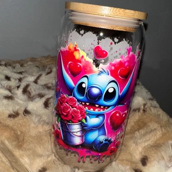 Heartfelt Blue Character Art Jar - Picture 4 of 4